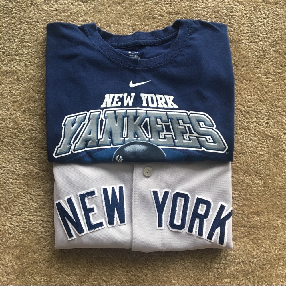 Two New York Yankees Jersey & Top  - Child